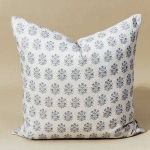 Halston Luxe Floral Euro Pillow Cover