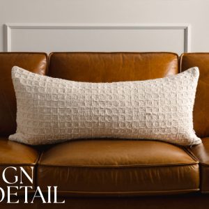 Rowan Luxe XL Lumbar Pillow Cover